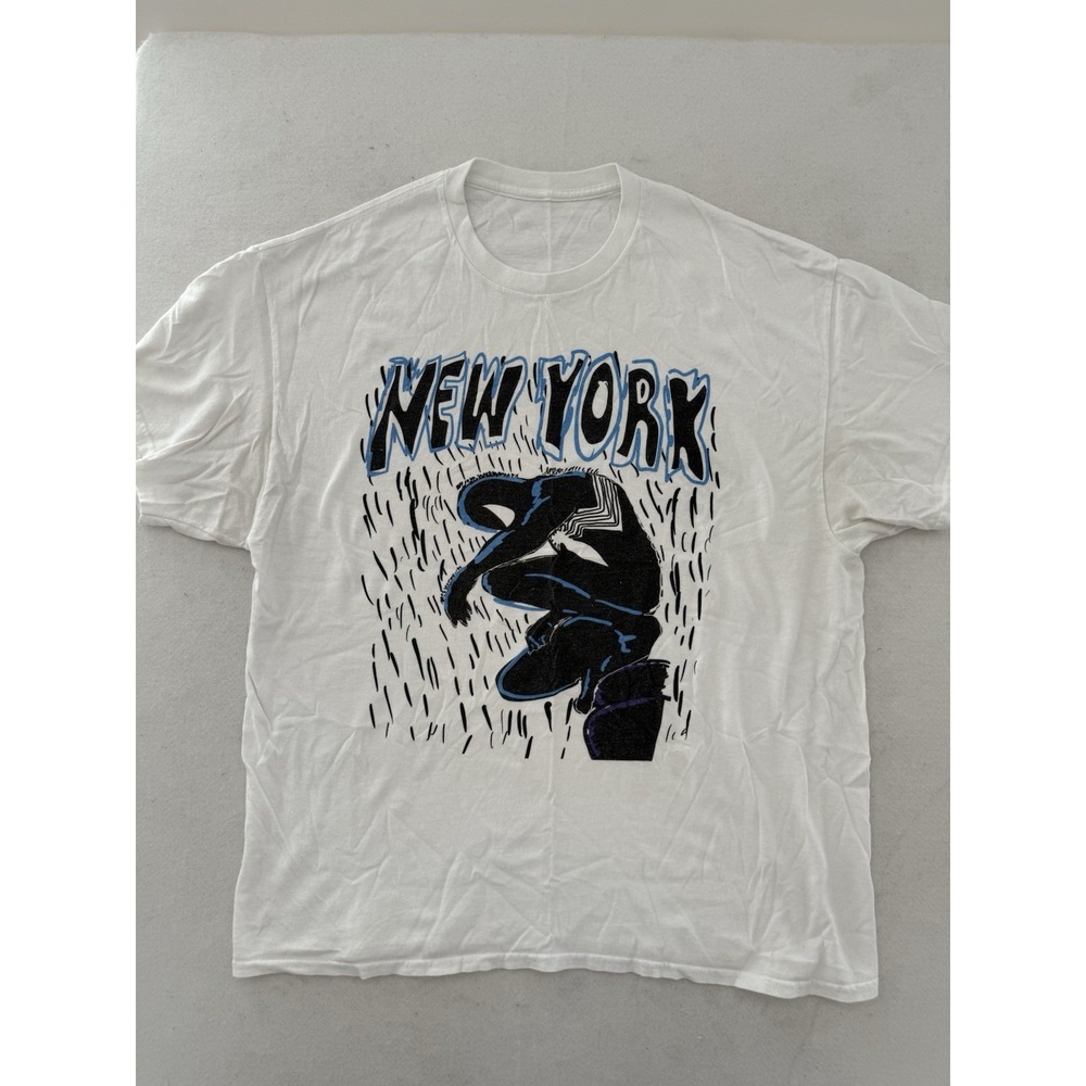 Spiderman‎ Venom New York Shirt Size XL Comic Image Shirt Streetwear Marvel RARE